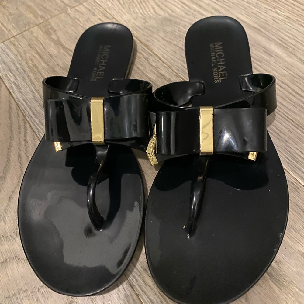 Michael Kors jelly sandals